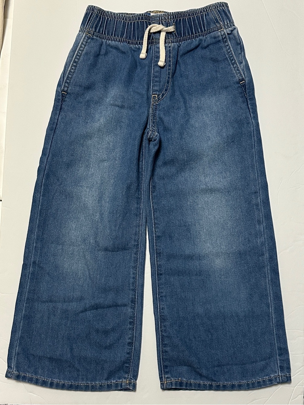 Old Navy Girls Wide-Leg Denim Pull-On Pants. Size XS